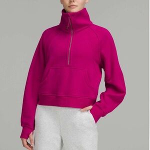 Lululemon Scuba Oversized Funnel Neck Half Zip